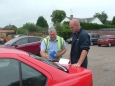Paul from Driving Standards Authority arrives